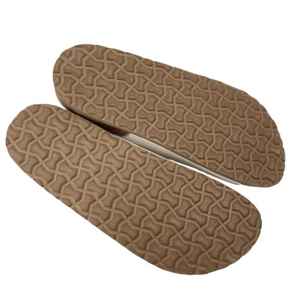 CUSHIONAIRE Lulu Cork footbed Sandal White Size 9 New without Box! - Picture 6 of 9